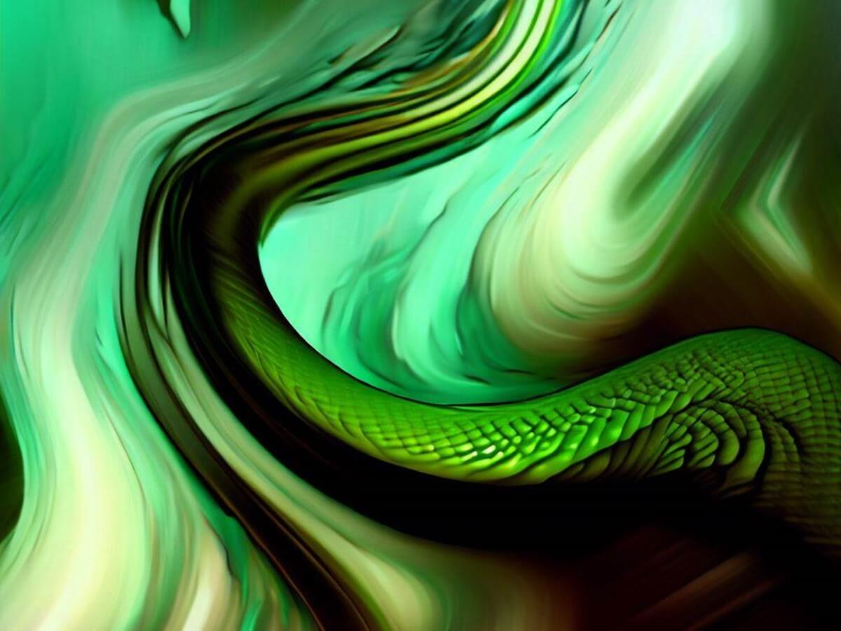 Dream About a Green Snake Meaning